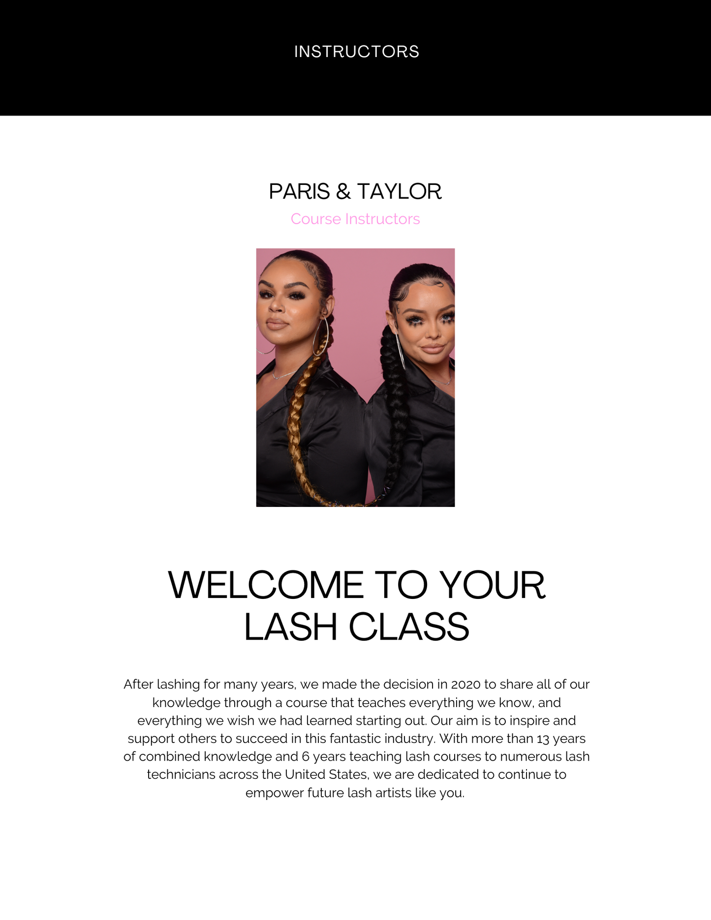 Lash Application Fundamentals Ebook 1