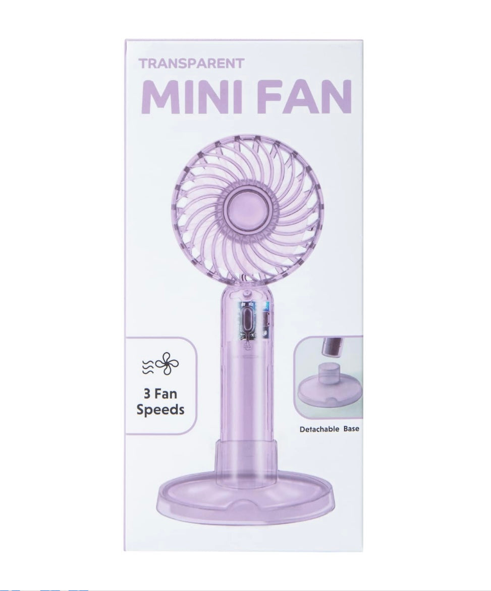 Mini Transparent Fan