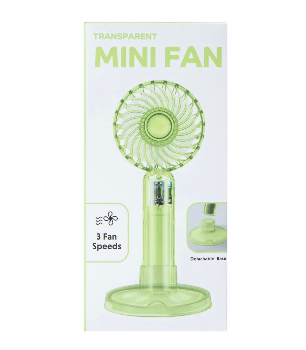 Mini Transparent Fan
