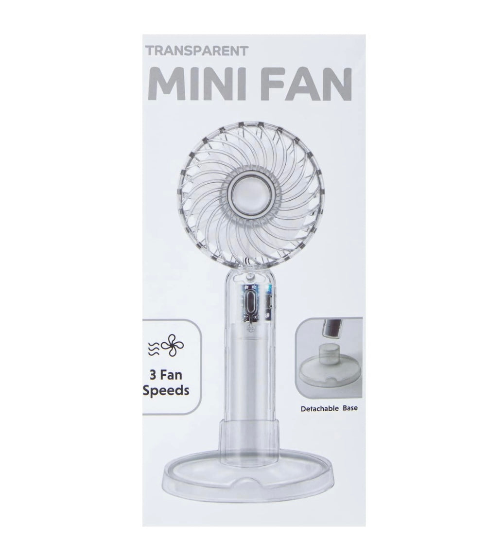 Mini Transparent Fan