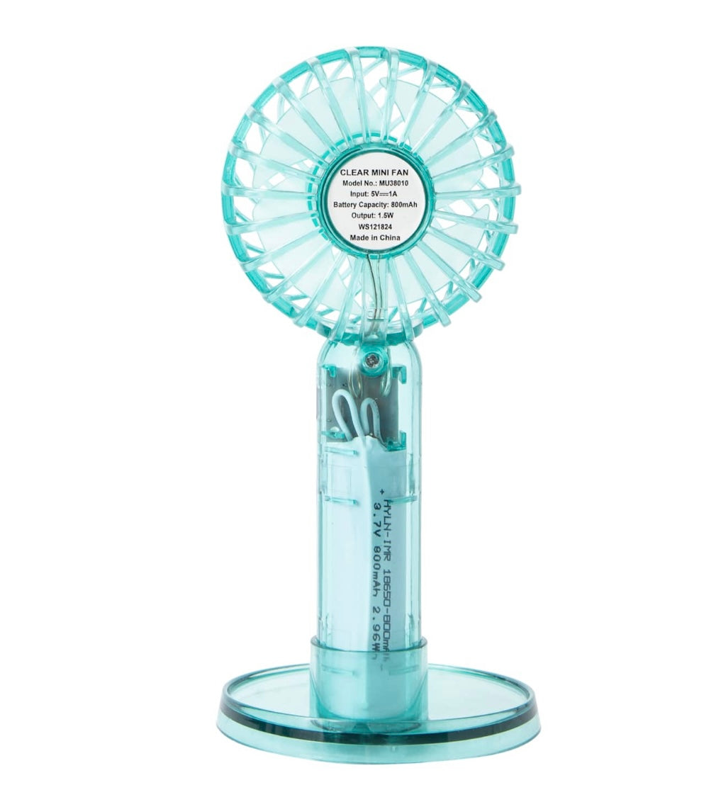 Mini Transparent Fan