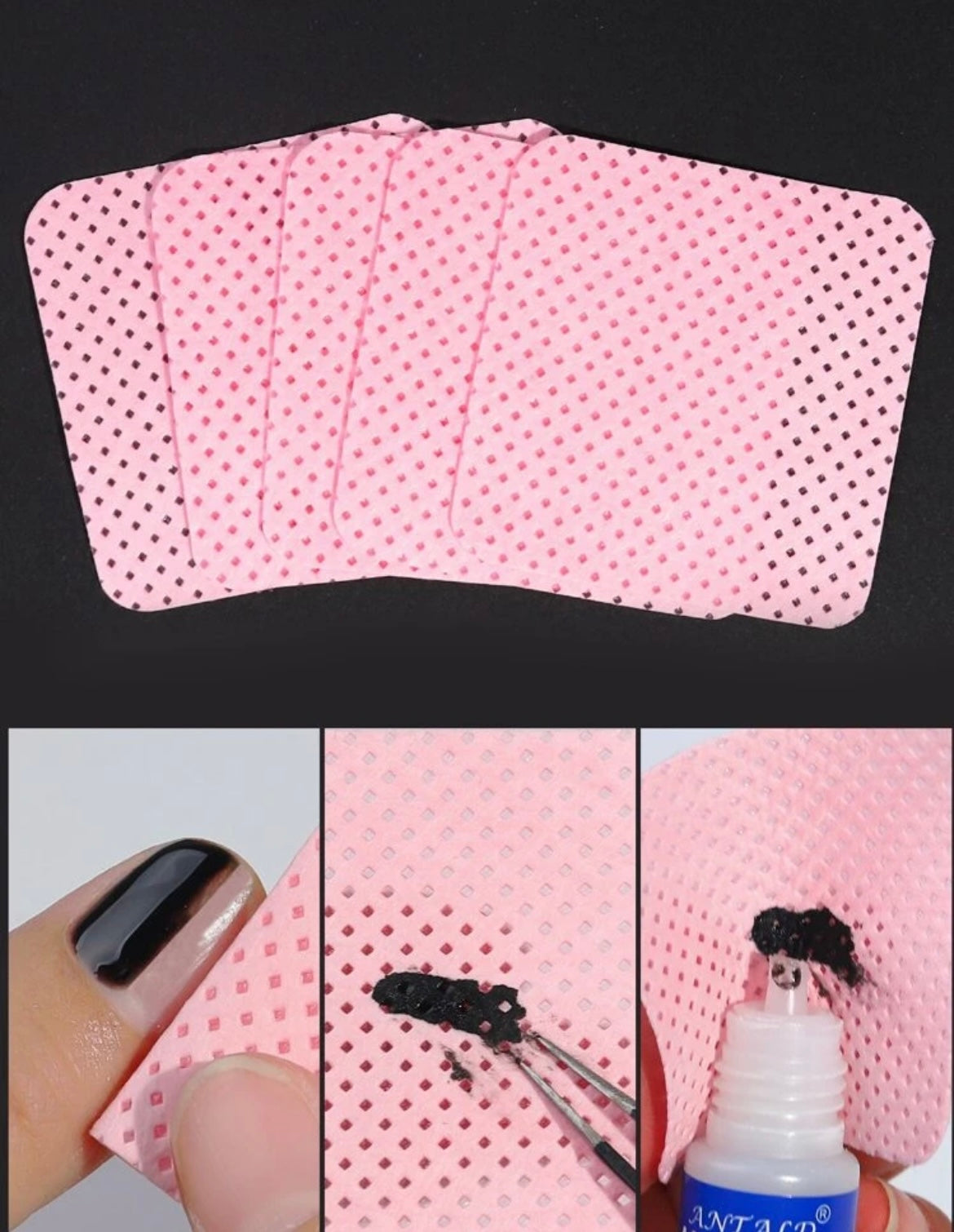 LINT FREE GLUE WIPES