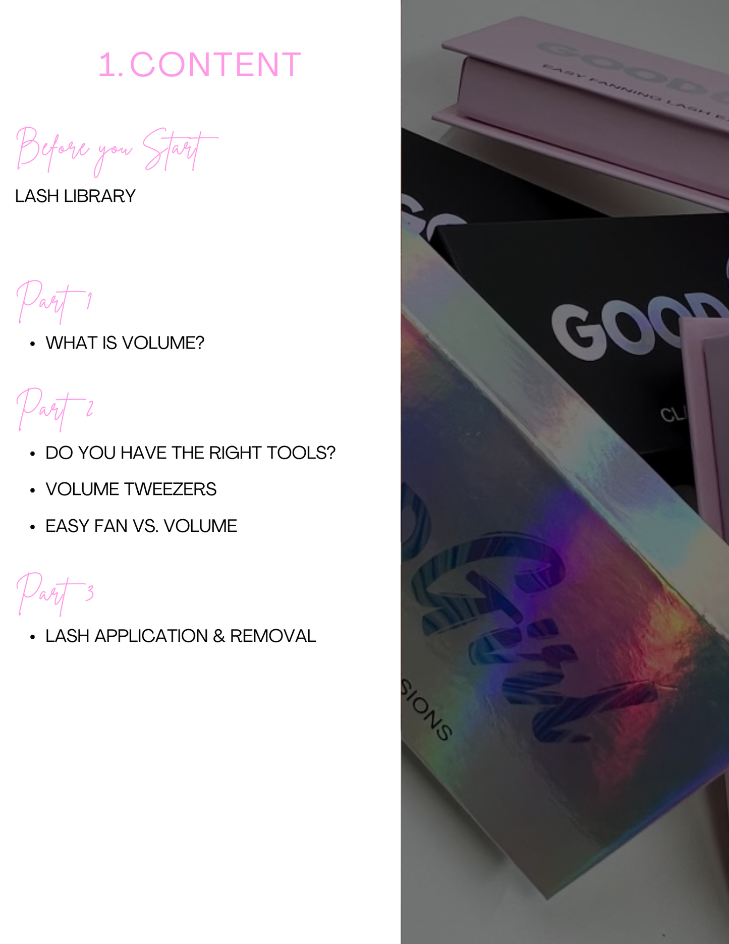 Bratty Volume: Mastering the Art of Volume Lashes Ebook 2