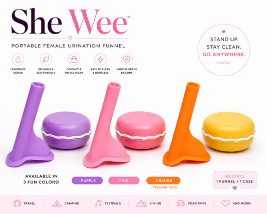 She Wee™ Portable Female Urination Funnel